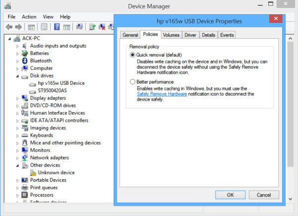 Rimozione sicura dell'hardware che non funziona in Windows 11 - Tiempo ...