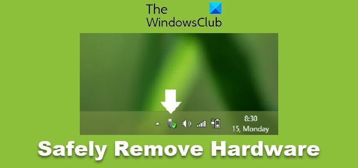 Mostra o nascondi l'icona Rimozione sicura dell'hardware in Windows 11 ...