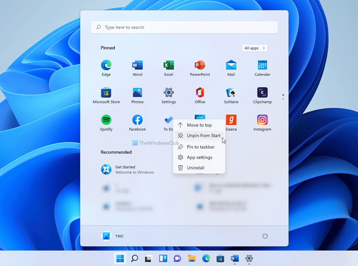 Come personalizzare il menu Start di Windows 11 - Tiempo de Frikis