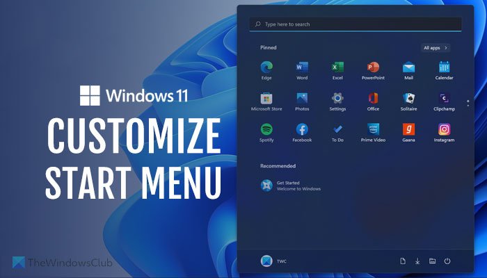 Come personalizzare il menu Start di Windows 11 - Tiempo de Frikis