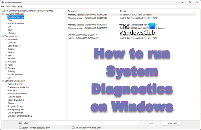 Come eseguire la diagnostica di sistema su Windows 11/10 - Tiempo de Frikis