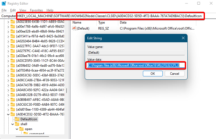 Outlook mail missing from Control Panel
