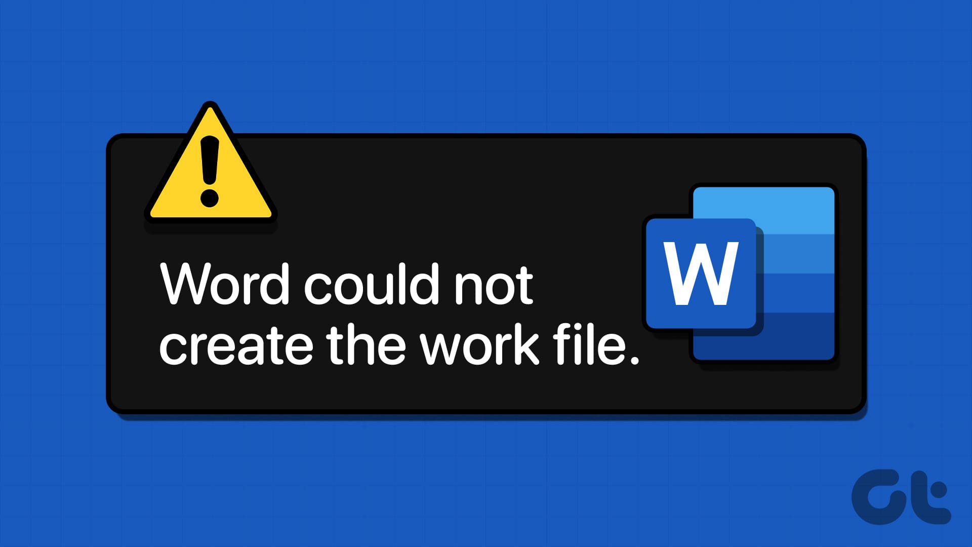 Windows で「Word は作業ファイルを作成できませんでした」というエラーを解決する 8 つの方法