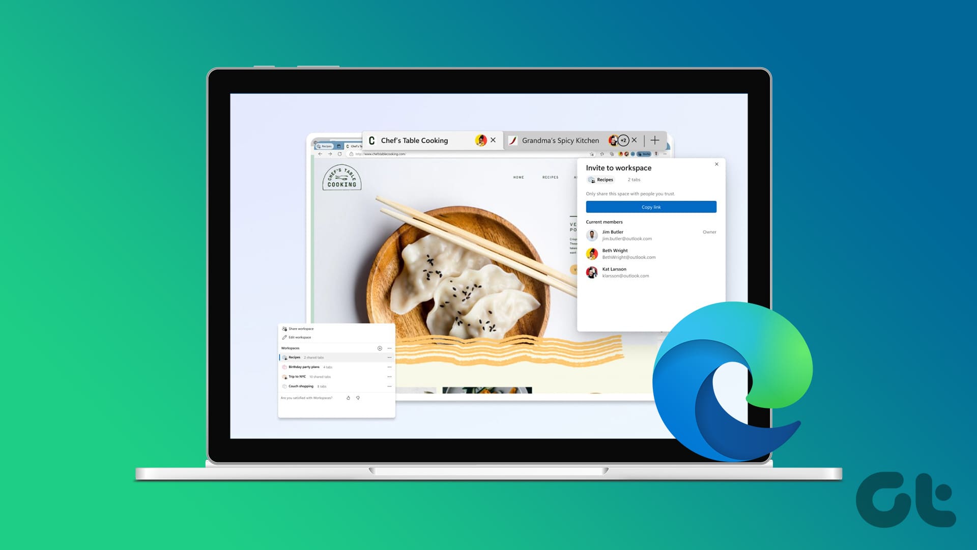 Mac と Windows PC で Microsoft Edge ワークスペースを使用する方法