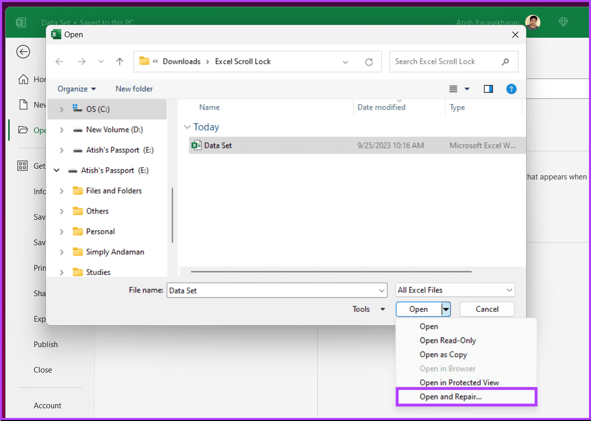 Excel でスクロールバーが機能しない問題を解決する 9 つの方法