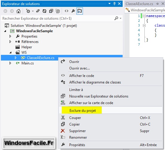 Visual Studio: ファイルの除外と再組み込み - Tiempo de Frikis