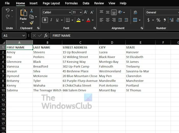 Labels maken in Word vanuit een Excelspreadsheet