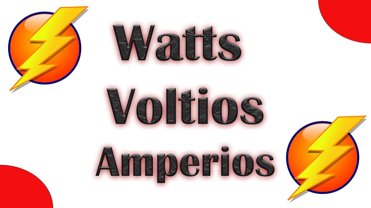 Hoeveel is 1 ampère in Watts?
