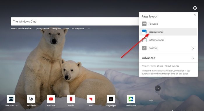 Hoe u de startpagina van de Edge-browser in Windows 11 kunt aanpassen ...