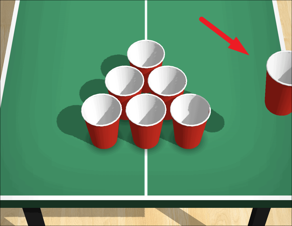 Jak grać w Cup Pong w iMessage na iPhonie