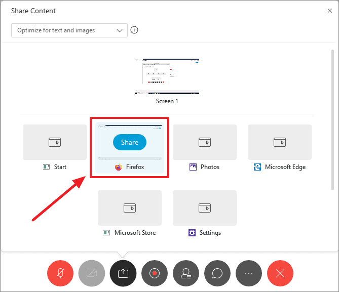 Como compartilhar a tela em uma reunião Webex