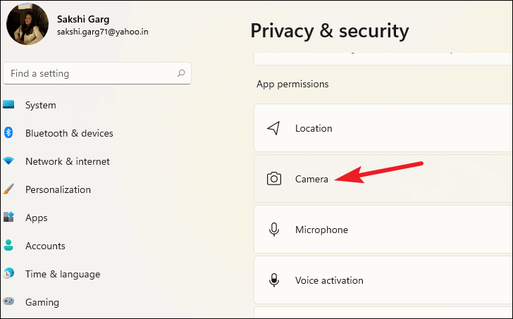 Como ativar ou desativar a câmera no Windows 11