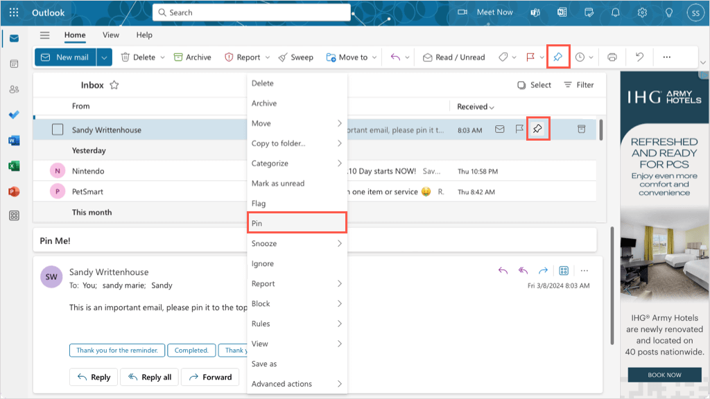 Como Fixar E mails No Outlook Tiempo De Frikis como-fixar-e-mails-no-outlook-tiempo-de-frikis