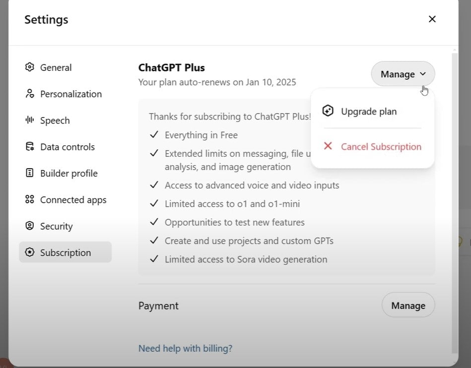 Como cancelar a assinatura do ChatGPT Plus – passo a passo - Tiempo de ...