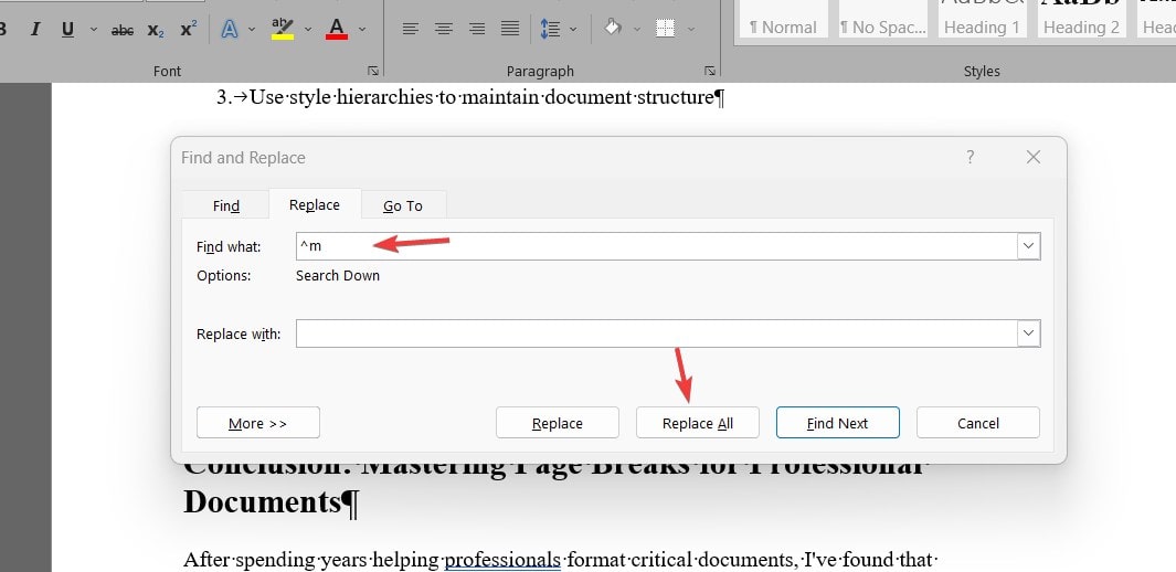 Como excluir quebras de página no Microsoft Word - Tiempo de Frikis