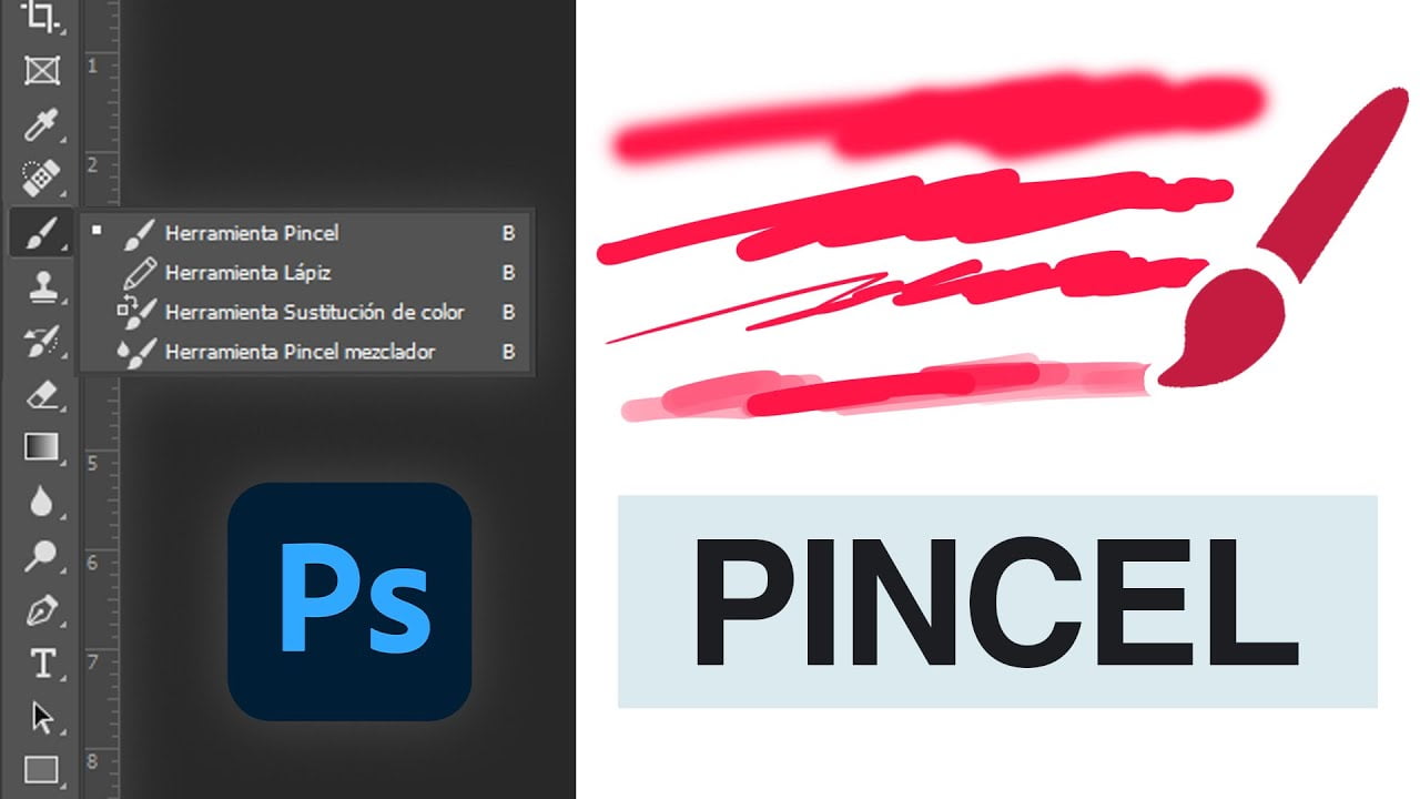 Qual é a função da ferramenta pincel no Photoshop? - Tiempo de Frikis