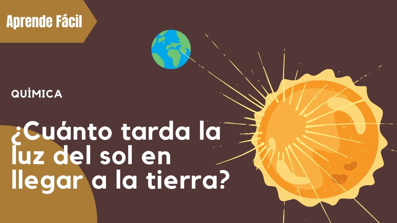Quanto tempo leva para a luz viajar do Sol até a Terra? - Tiempo de Frikis