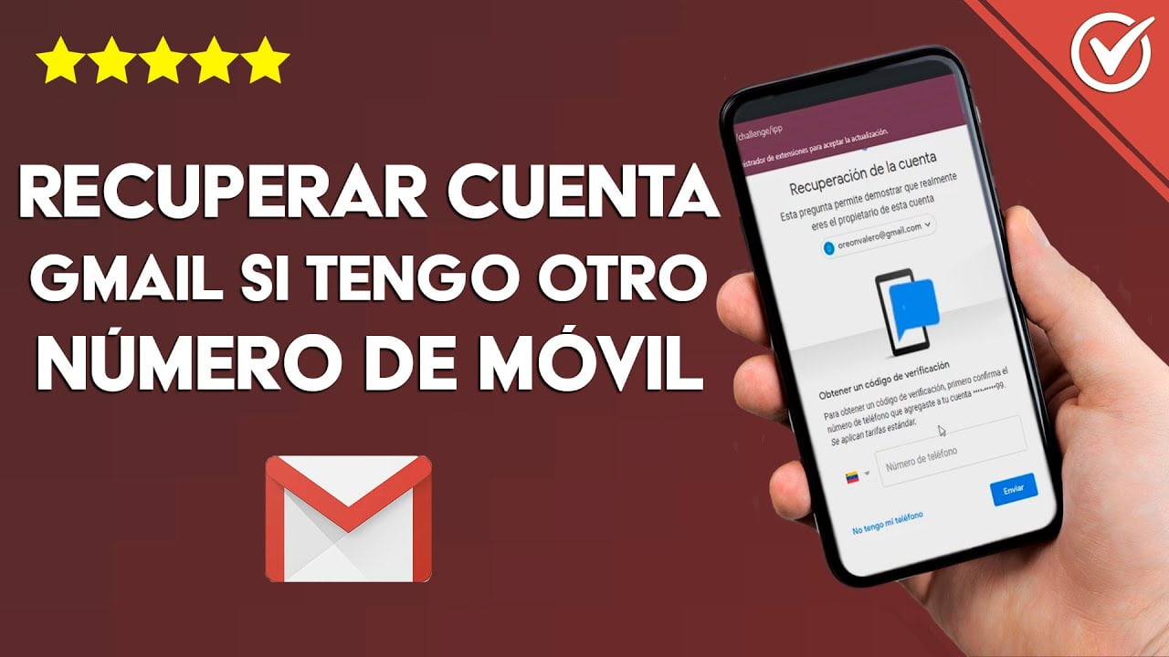 Como recuperar minha conta do Gmail com outro número de telefone ...