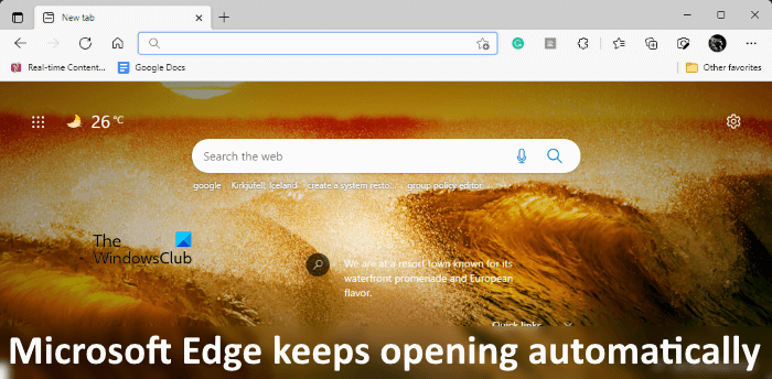O Microsoft Edge continua abrindo automaticamente sozinho - Tiempo de ...