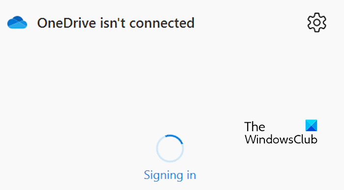 O OneDrive não está conectado; Login travado [Correção] - Tiempo de Frikis