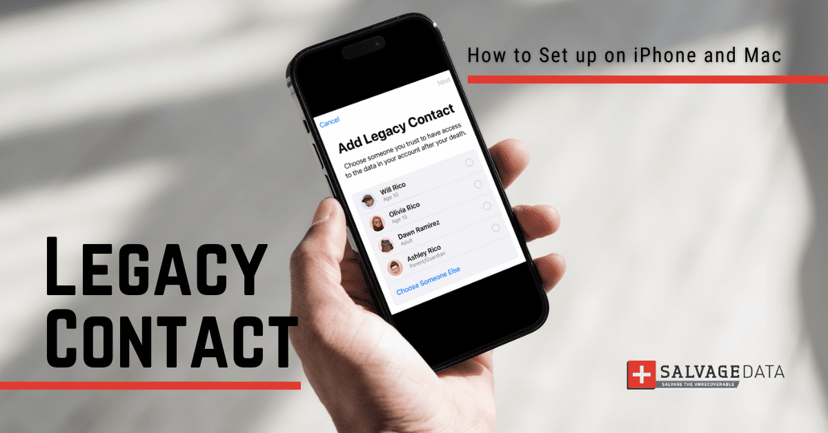 Cómo configurar el contacto heredado en iPhone y Mac