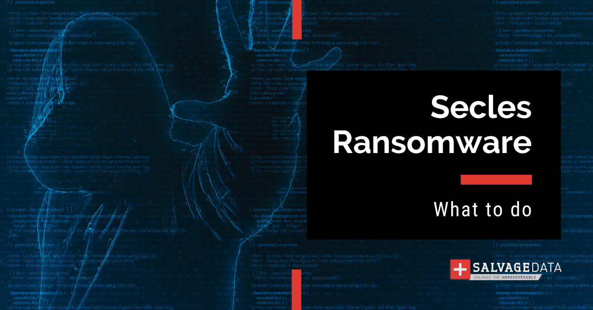 Secles Ransomware: Guide de suppression