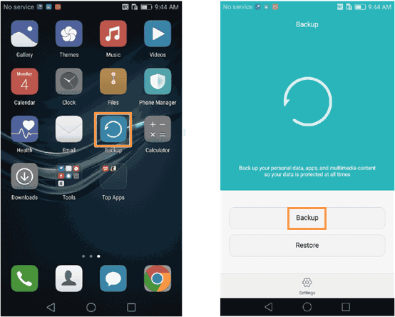 Jak zálohovat a obnovit telefonní data Huawei bez zakořenění
