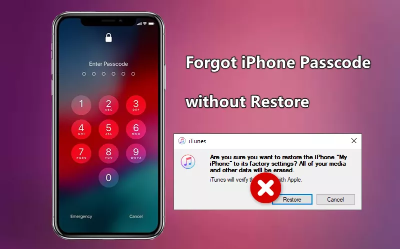 Ξεχάσατε τον κωδικό πρόσβασης iPhone