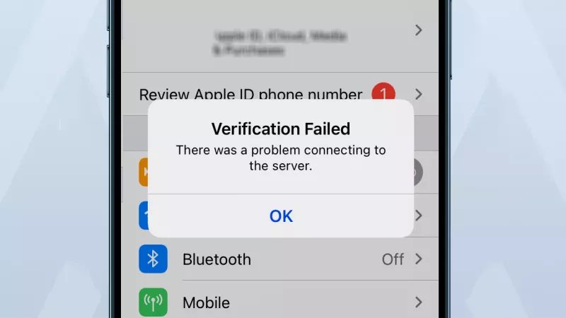 Las 10 formas principales de corregir el error conectándose al servidor de ID de Apple