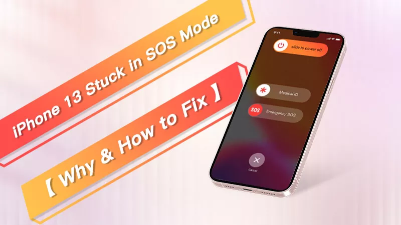 iPhone 13 uvízl v režimu SOS Proč a jak opravit