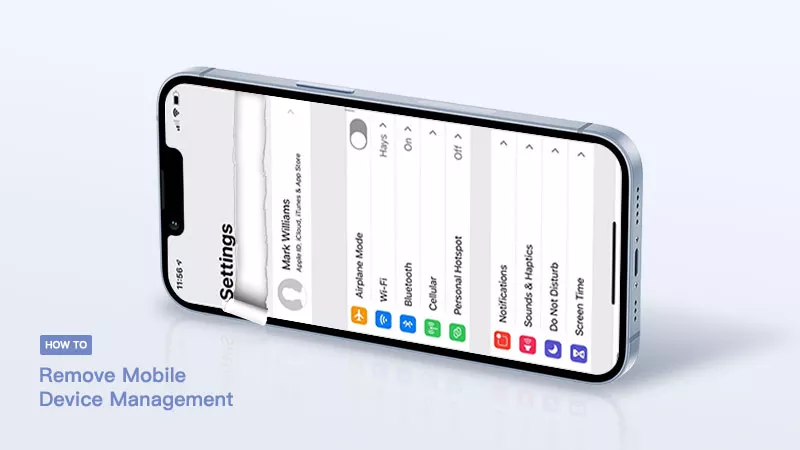 iPhoneからMDM(モバイルデバイス管理)を削除する方法は?