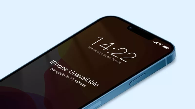 iPhone nicht verfügbar versuchen in 15 Minuten festgefahren: Wie man repariert