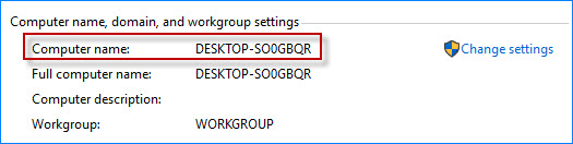 Connettiti a un altro computer tramite connessione desktop remoto