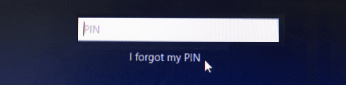 Sådan fjernes Jeg glemte min pin fra loginskærmen i Windows 10