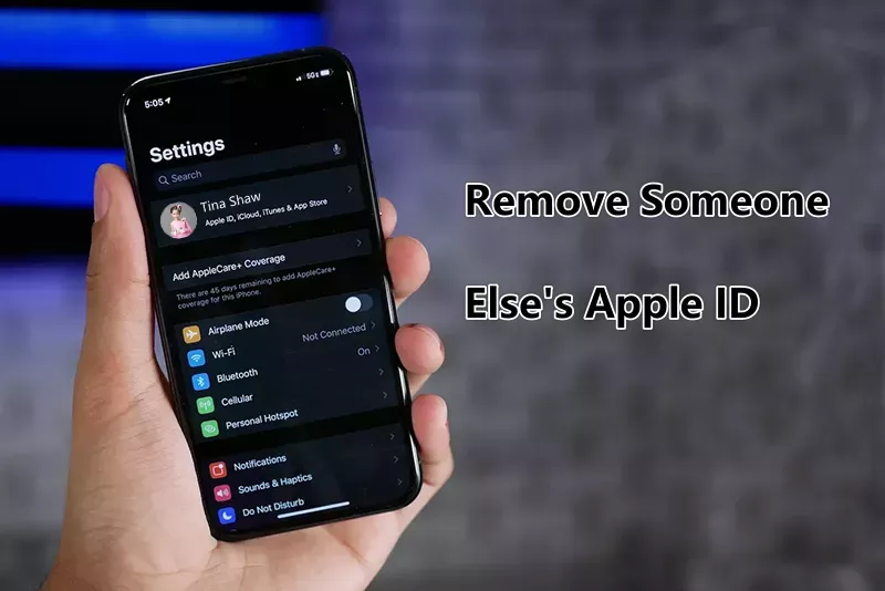 6 Möglichkeiten, die Apple ID eines anderen vom iPhone zu entfernen