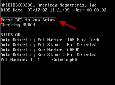 Jak spustit počítač z CD nebo DVD
