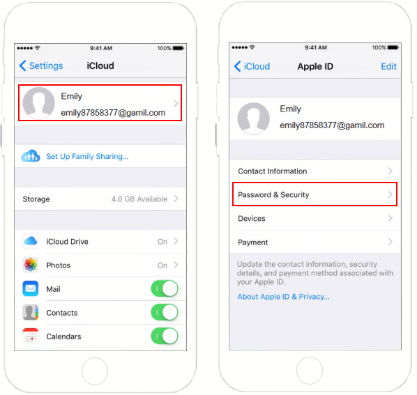 Apple IDの2要素認証をオンにします