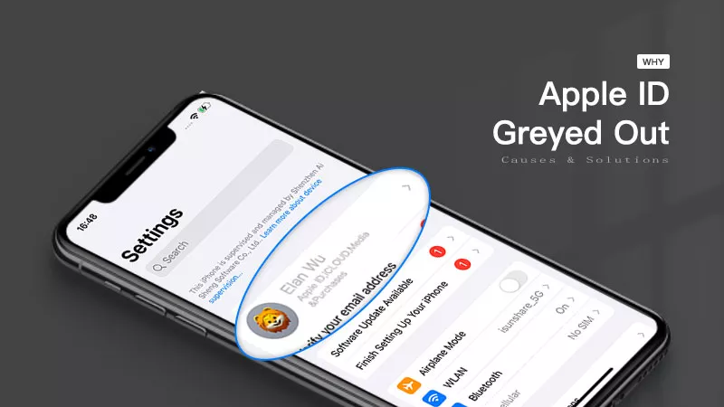 Γιατί το Apple Id είναι γκρι; Πώς να διορθώσετε