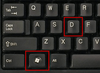 3 måter å raskt komme tilbake til skrivebordet i Windows 10