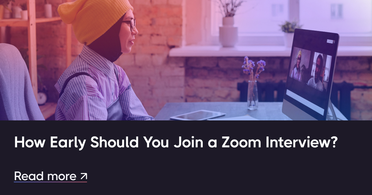 Hvor tidligt skal du deltage i et zoom