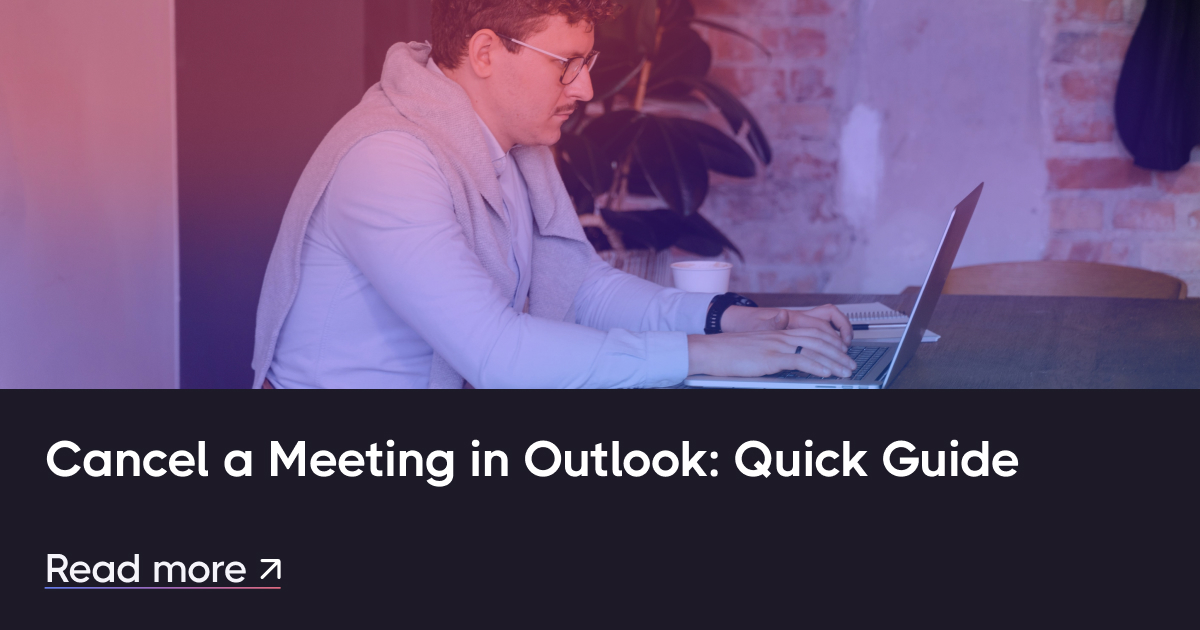 Anuluj spotkanie w programie Outlook: Szybki przewodnik