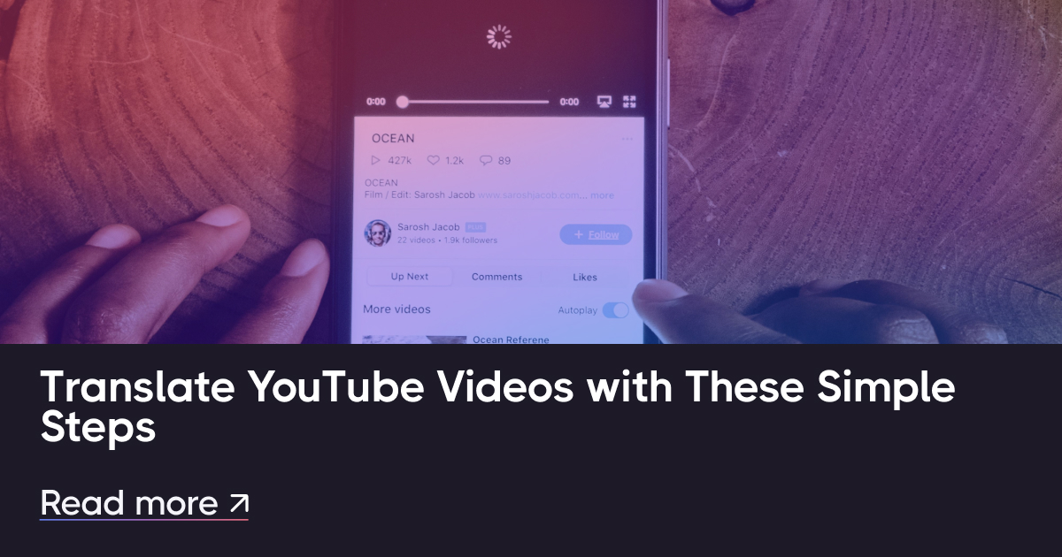 Übersetzen Sie YouTube