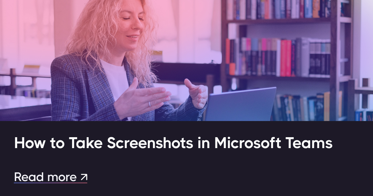 Jak pořizovat screenshoty v týmech Microsoft