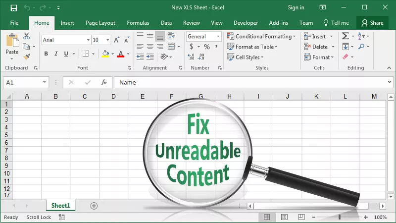 8 façons éprouvées de réparer Excel trouvé un contenu illisible