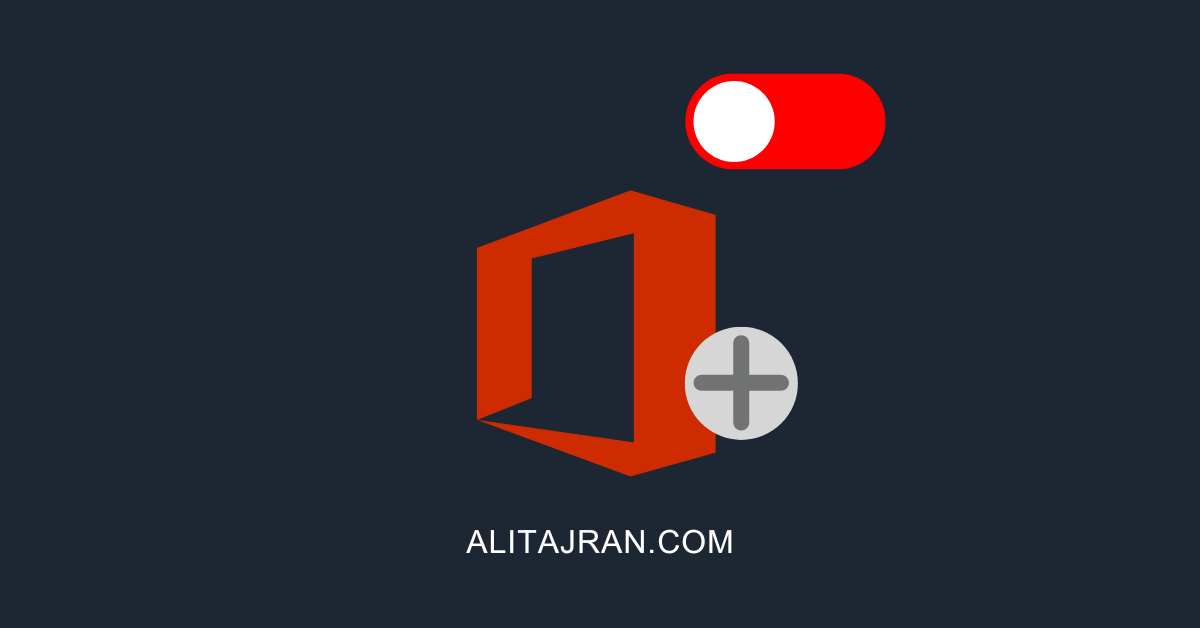Cómo deshabilitar el acceso para instalar complementos de oficina