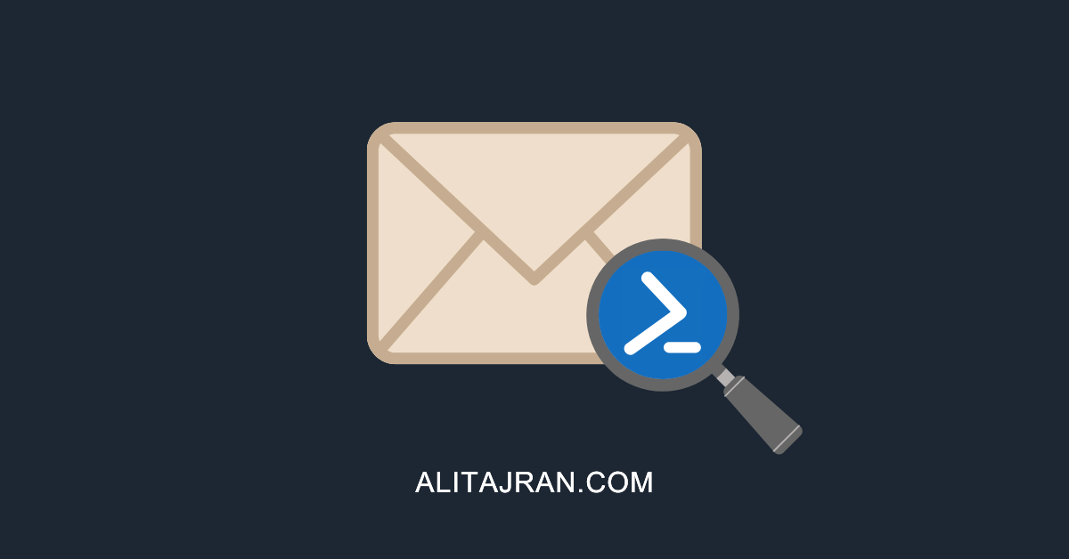 Cómo buscar correos electrónicos con PowerShell