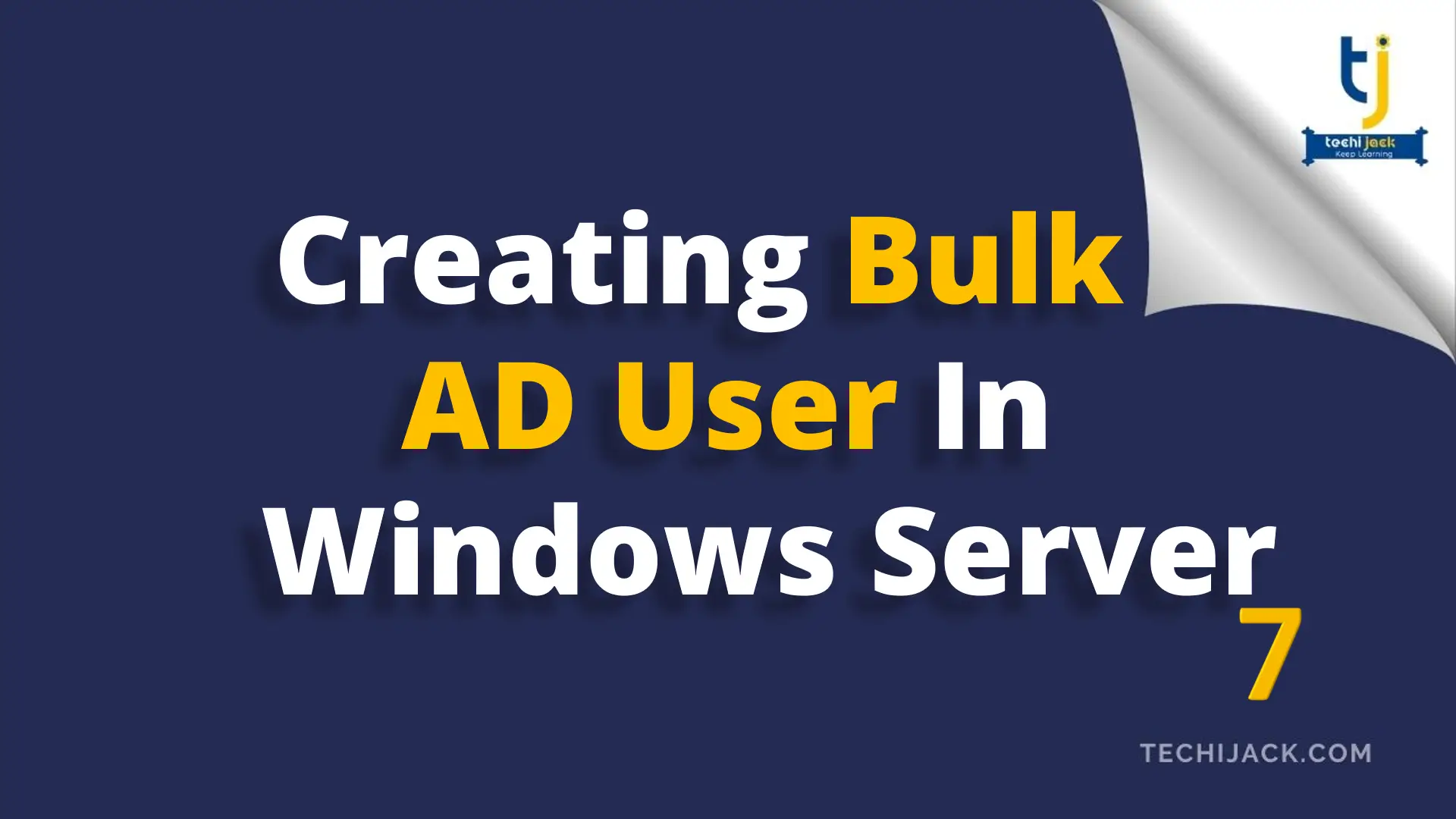 バルクCSVでアクティブなディレクトリユーザーを作成します