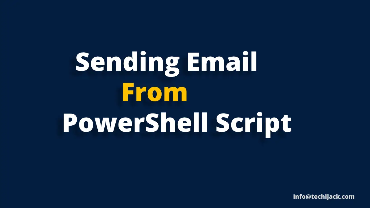 Exchange Server経由でPowerShellから電子メールを送信します