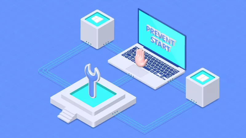 Beheben Sie ein Problem, bei dem die Fehlerbehebung in Windows anfängt