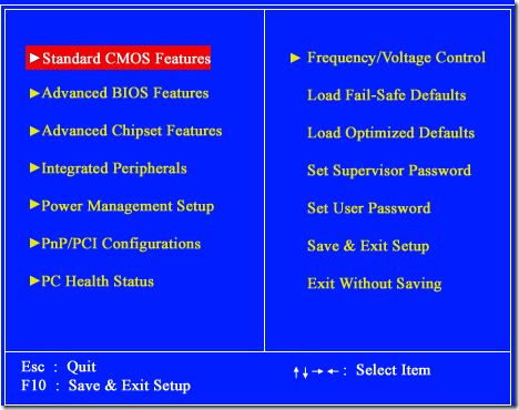 Cómo cambiar la secuencia de arranque en el BIOS